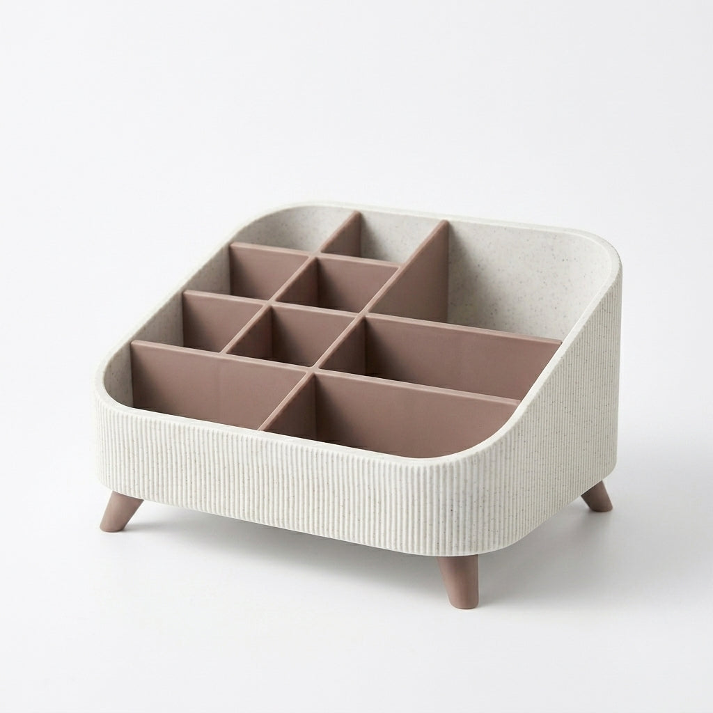 Minimalist Makeup Organizer with Legs